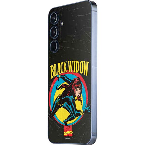 Marvel Classic Comics Black Widow Galaxy A35 5G Skin